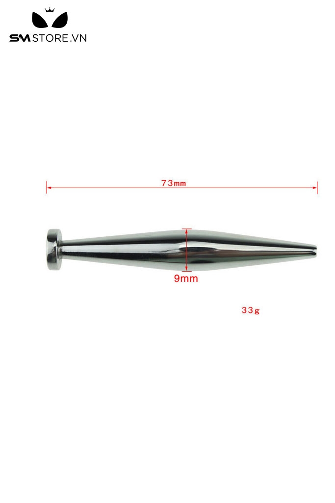 SMT4915 - Đồ chơi niệu đạo inox thiết kế hình thoi phình giữa chân đế