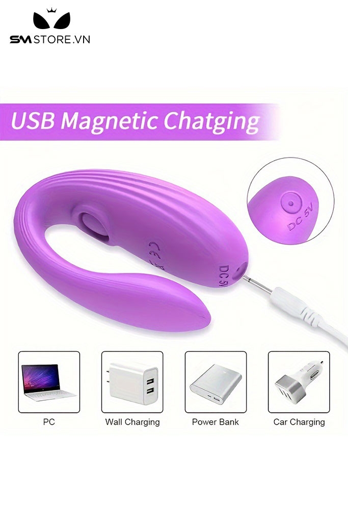 SMT5002 - Máy rung 2 đầu hình chữ U điều khiển từ xa và sạc điện