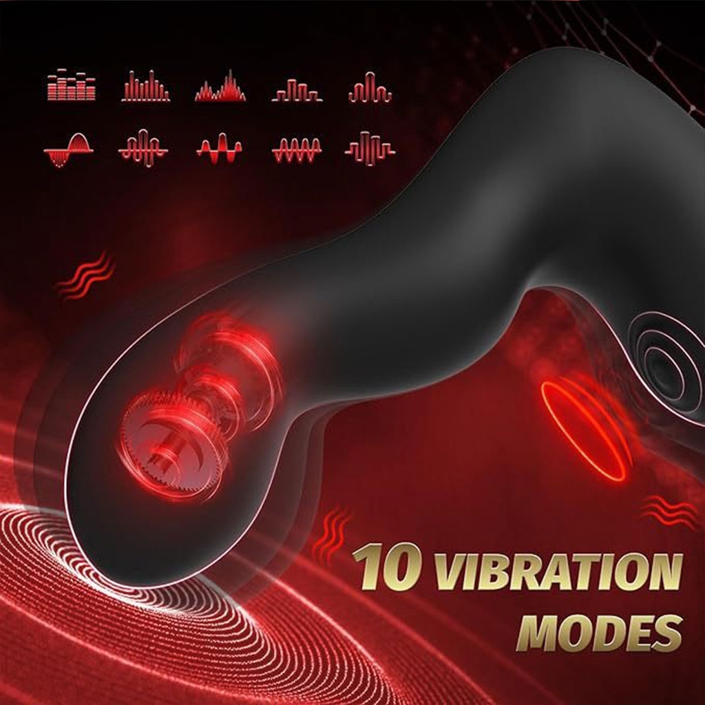 SMT5027 - Vòng chống xuất tinh sớm đeo cu mix butt plug điều khiển từ xa