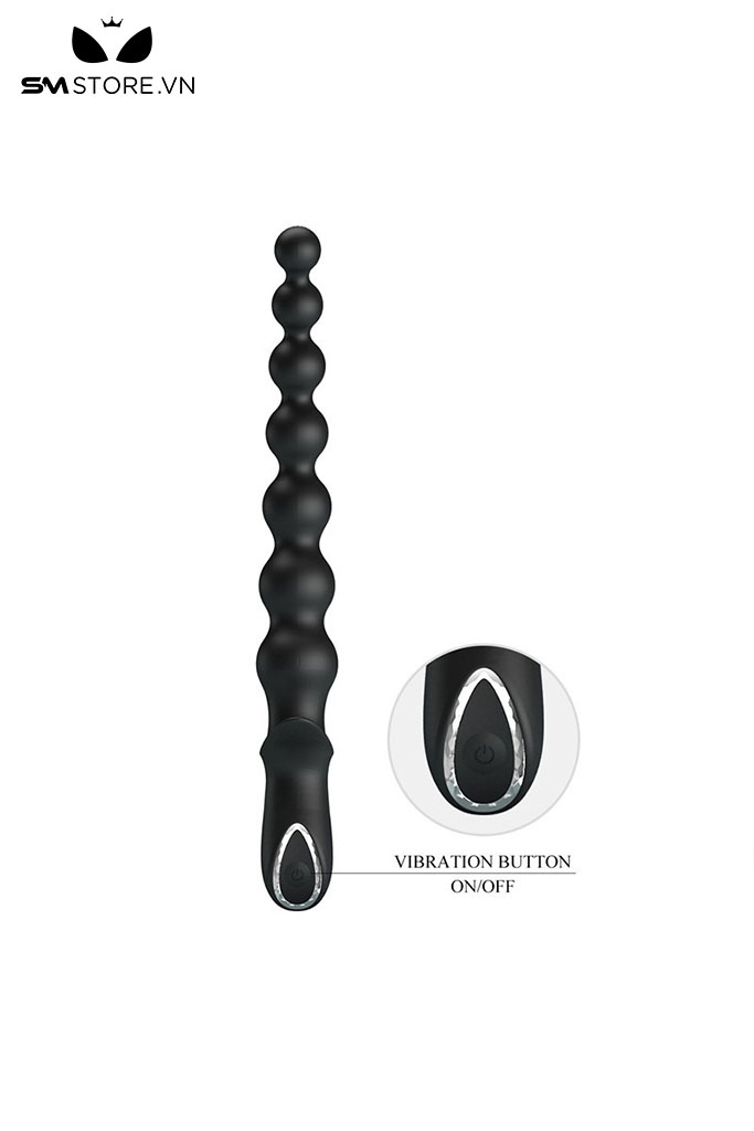 SMT5116 - Sex anal plug rung dạng chuỗi hạt cầm tay Pretty Love dài 26cm