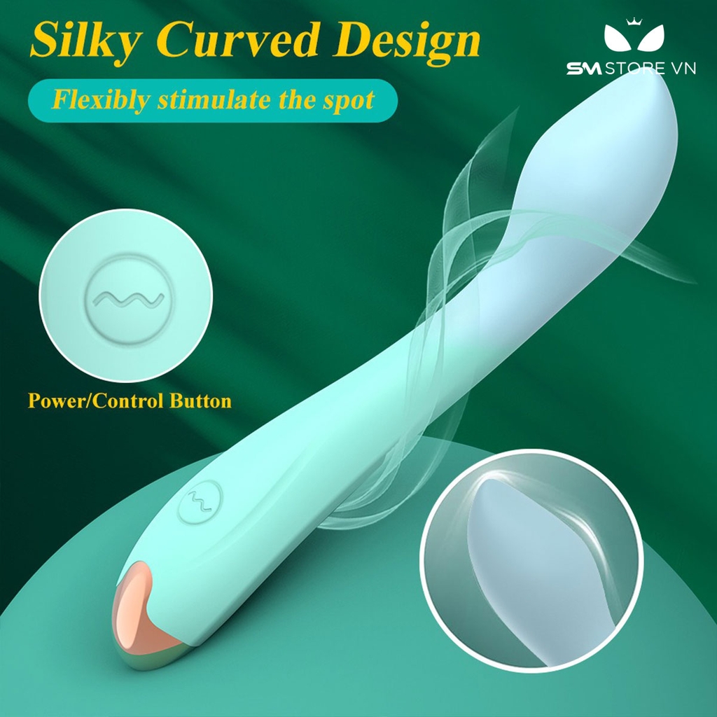 SMT5138 - Máy rung dáng cong nhẹ mô phỏng ngón tay cái dài 174mm
