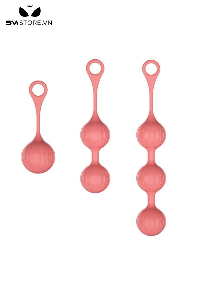SMT5164 - Anal beads bề mặt có vân nổi kích thước tăng dần