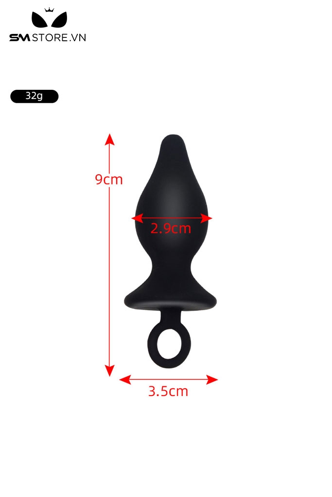 SMT5213 - Plug sex với thân phình rộng và cổ cắt dài 9 10 và 14cm
