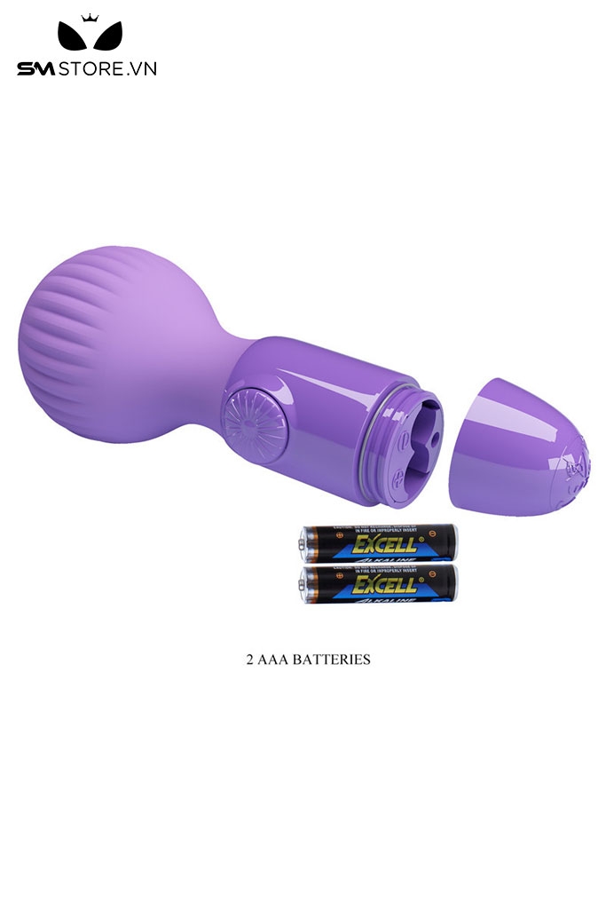 SMT5228 - Chày rung tình yêu Pretty Love mini với vân dọc dài 135mm