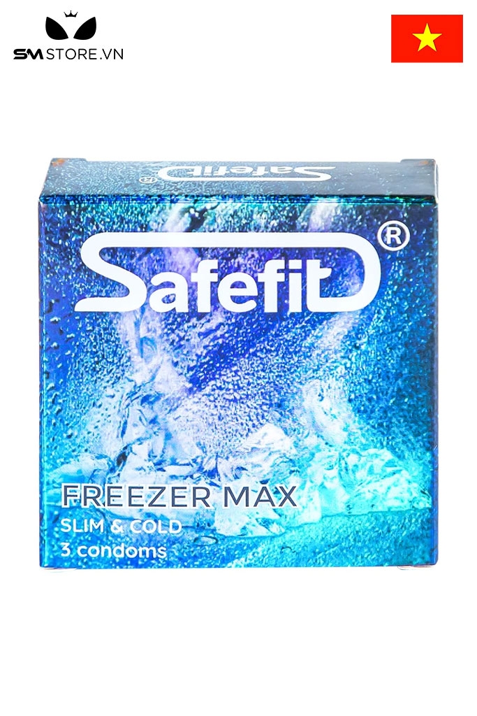 SMT5293 - Bao cao su Safefit Freezer Max làm mát kéo dài thời gian