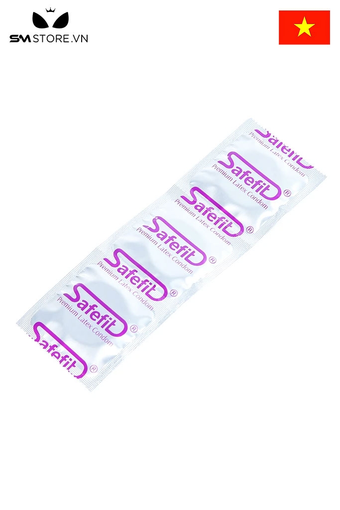 SMT5293 - Bao cao su Safefit Freezer Max làm mát kéo dài thời gian