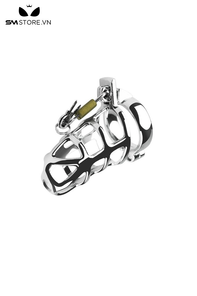 SMT615 - Khóa dương vật inox dạng lồng dài từ 7,5cm đến 10cm