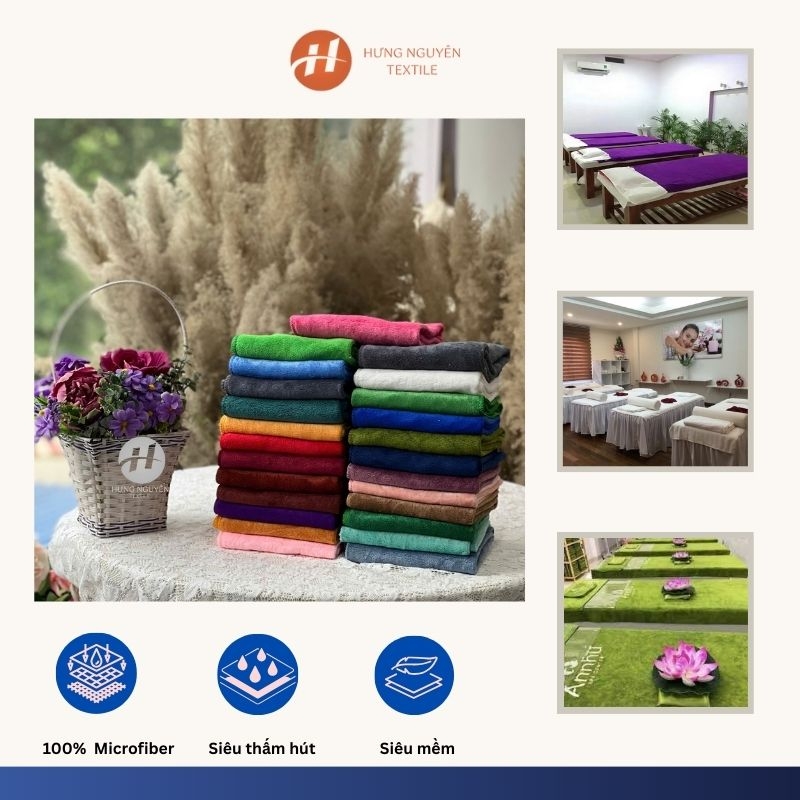 Khăn trải giường Spa