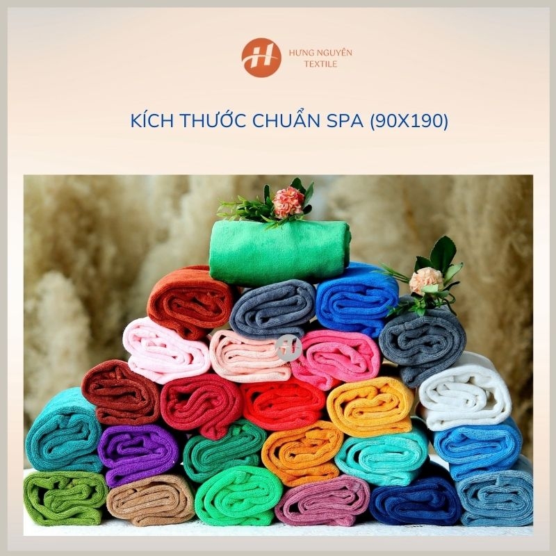 Khăn trải giường Spa