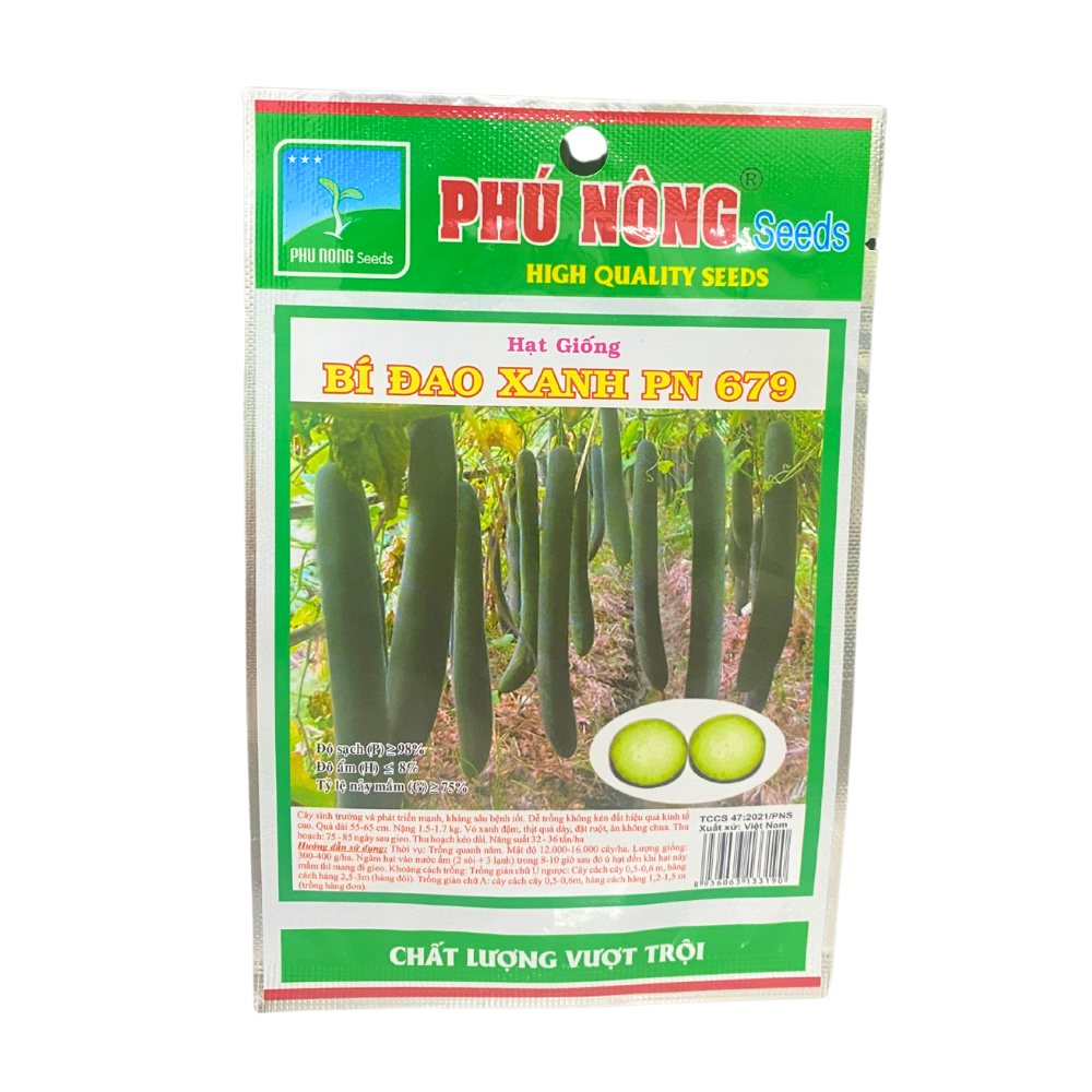 HẠT GIỐNG BÍ XANH, BÍ SẶT TRE VIỆT SỐ 1
