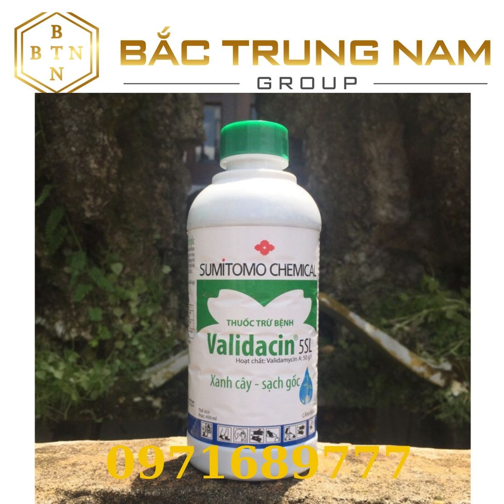 Thuốc trừ bệnh Validacin 5sl chính hãng Nhật Bản (chai450ml)