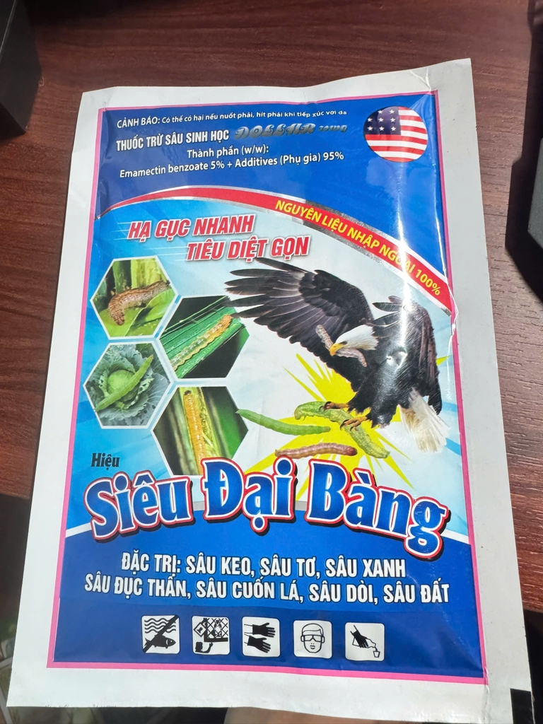 Thuốc trừ sâu sinh học siêu đại bàng GÓI 100G