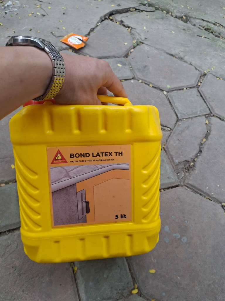 Bond Latex TH 5L - Phụ gia chống thấm và tác nhân kết nối