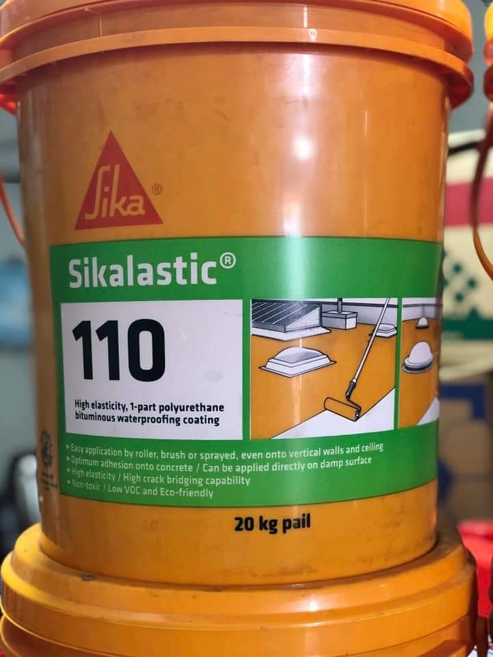 Sikalastic 110 - Thùng 20Kg - Chống thấm Polyurethane gốc nước
