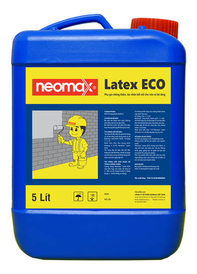 Neomax Latex ECO 5L - Phụ gia chống thấm và tác nhân kết nối