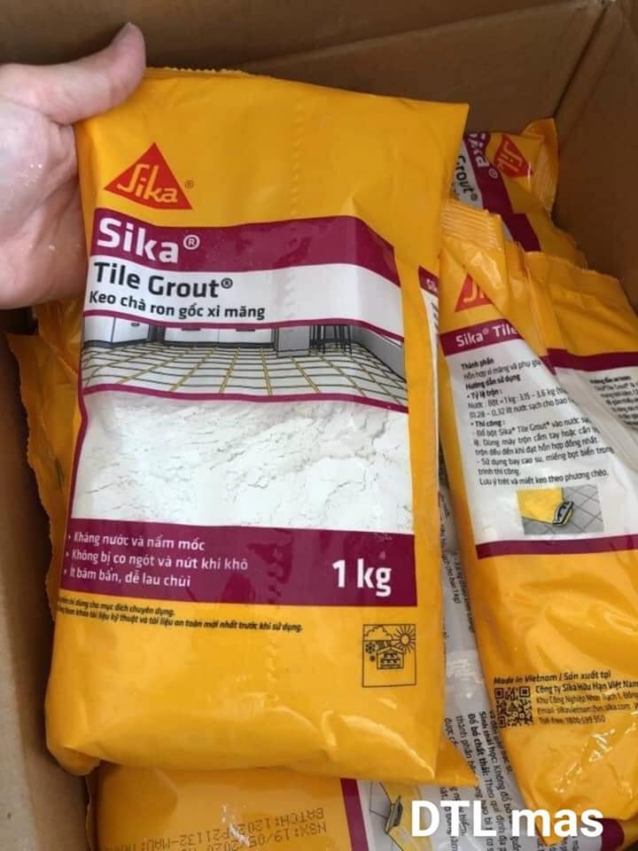 Sika Tilegrout S127 (Trắng) - Keo chà ron gốc Xi măng