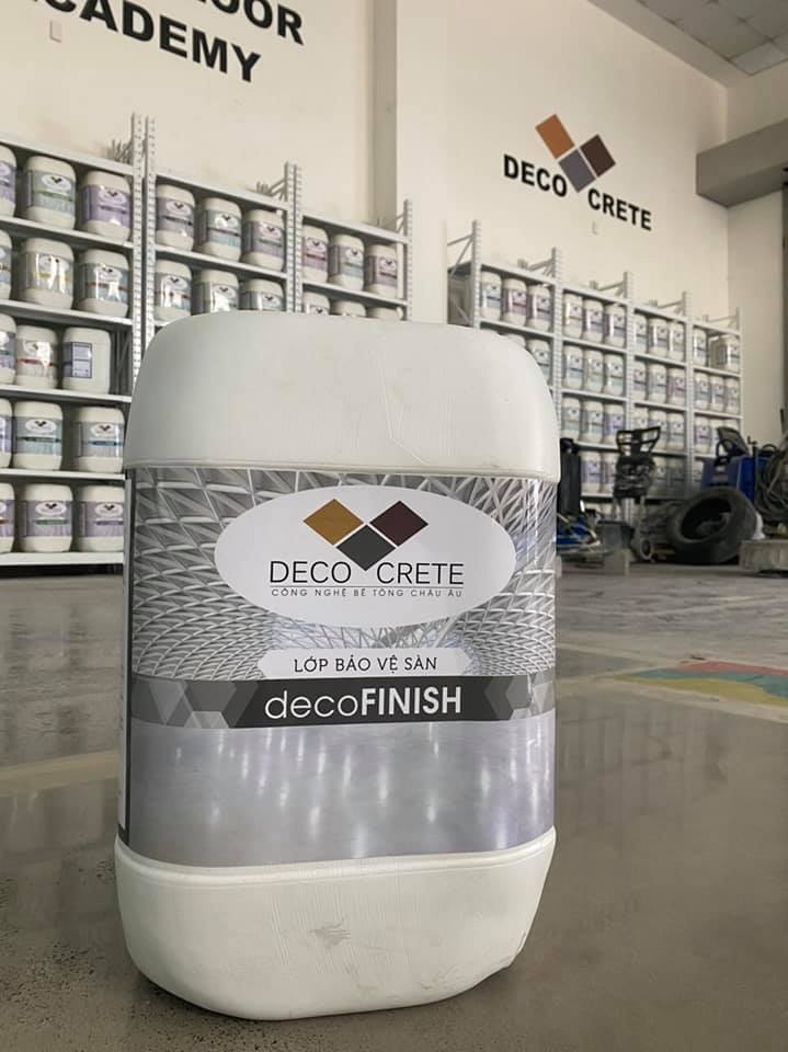 decoFINISH 25Kg - Chất tăng bóng sàn bê tông