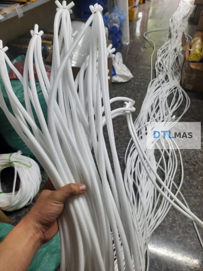 Xốp PE Foam Tròn Đặc Backer Rod Ø10mm | Dây Xốp Chèn Khe, Tạo Hình Decor, Handmade & May Mặc