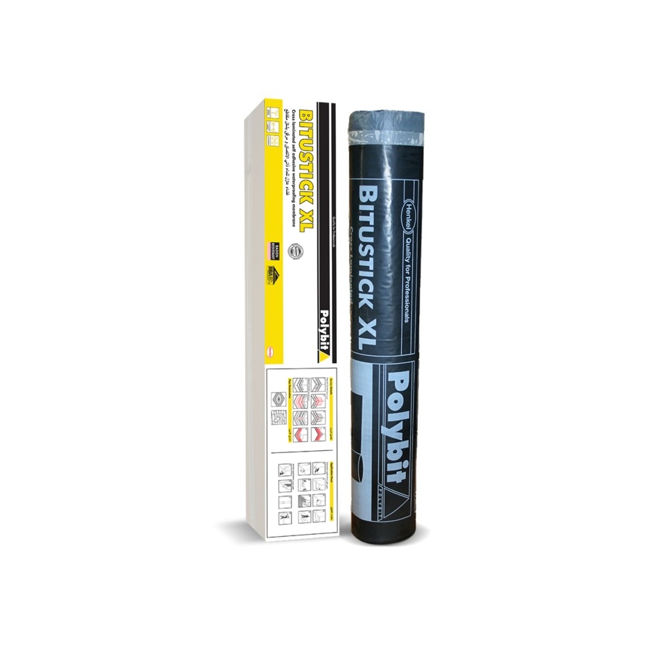 Bitustick XL 1.6mm - Màng chống thấm tự dính bề mặt phủ HDPE