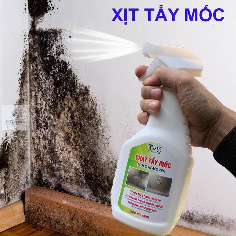 Chất tẩy nấm mốc HT 01 trên mọi bề mặt - Chai xịt 600ml
