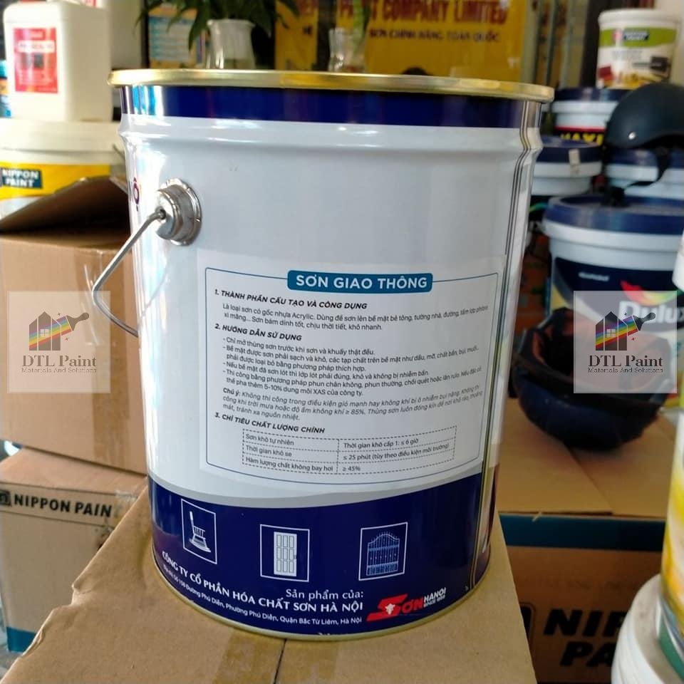 CMC AC Trắng 5kg - Sơn kẻ vạch, sơn giao thông gốc Acrylic mau khô màu ...