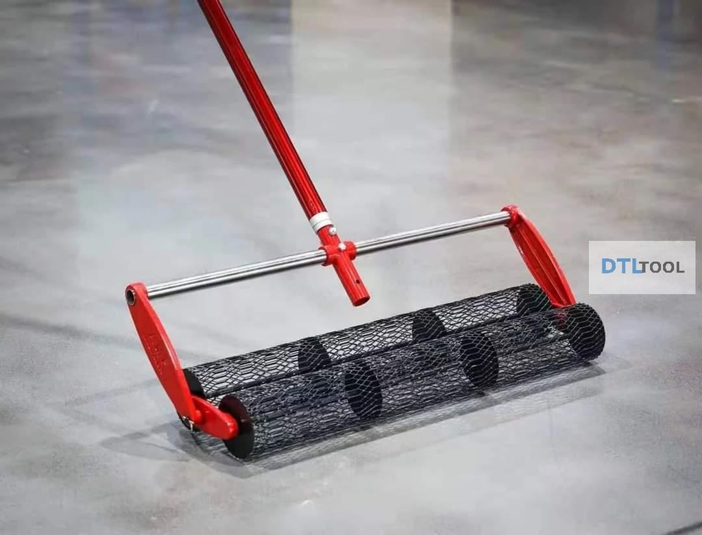 Con Lăn Hoàn Thiện Bề Mặt Bê Tông Steel Fiber 2 Trục | DTLtool