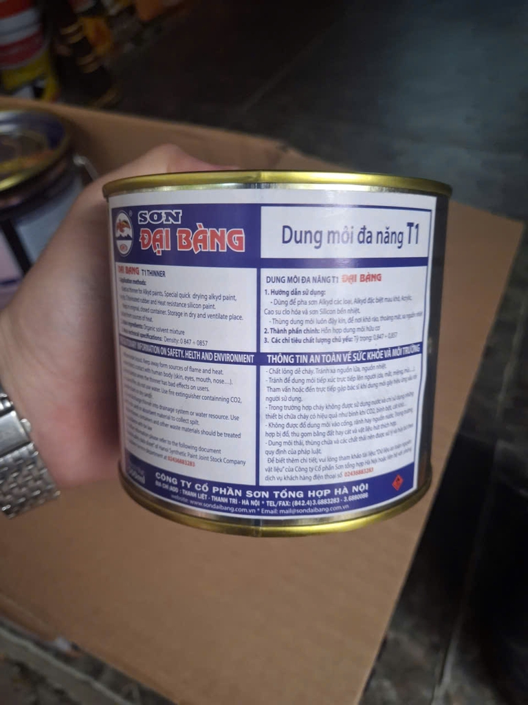 Đại Bàng - Dung môi T1 - Hộp 500ml - Dung môi đa năng