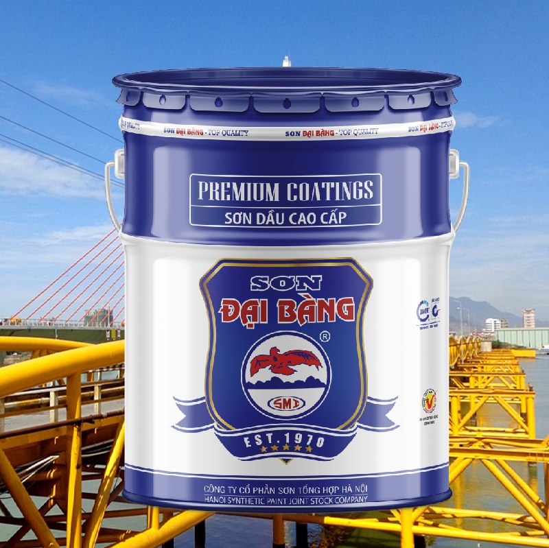 Sơn Phủ Alkyd Đại Bàng G-01 Ghi Xám Thùng 20Kg