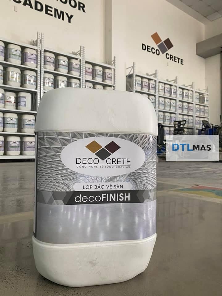 decoFINISH 25Kg - Chất tăng bóng sàn bê tông