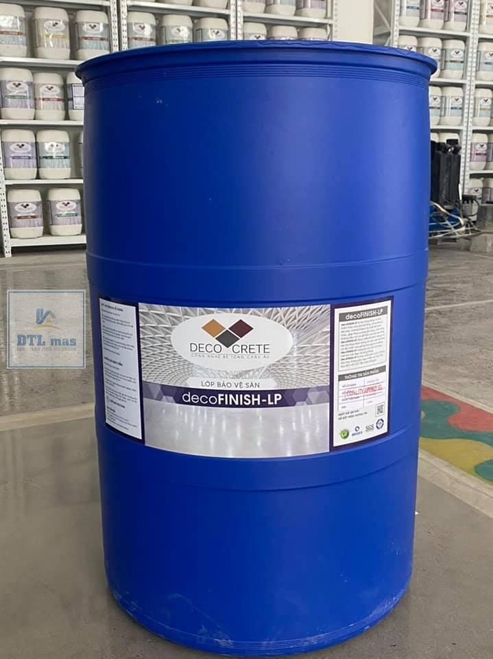 decoFINISH-LP Phuy 200Kg - Chất tăng bóng sàn bê tông, Seal đánh bóng sàn bê tông