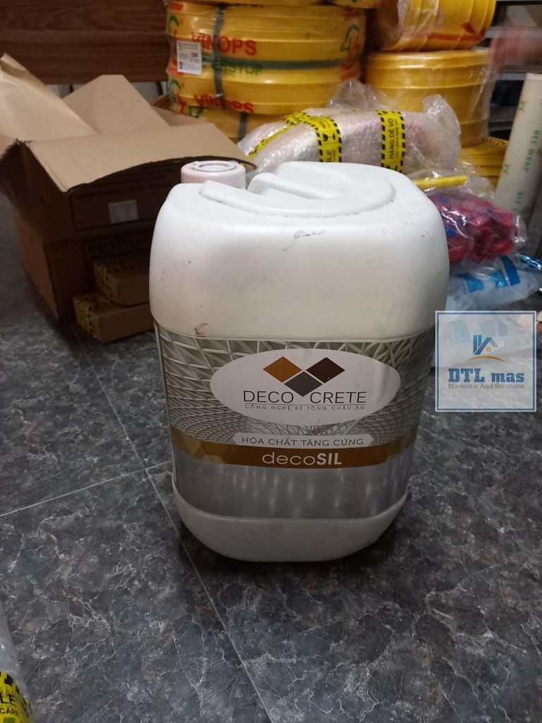 decoSIL 25kg - Liquild tăng cứng thẩm thấu, chống lên bụi cho sàn bê tông