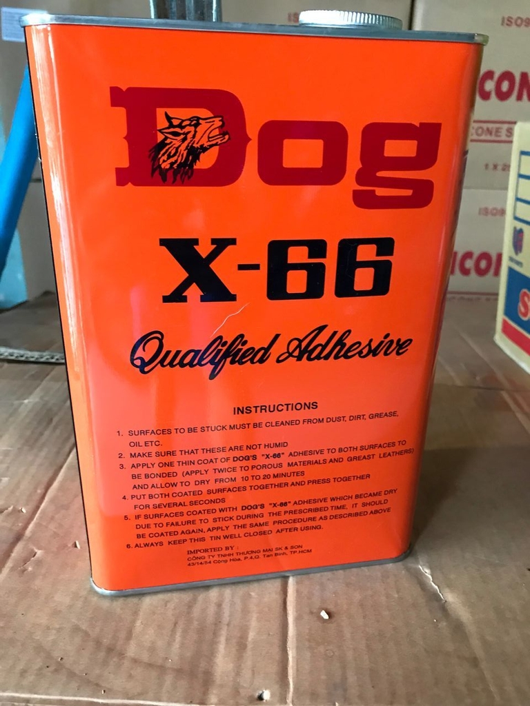 Keo con chó Dog X66 15Kg - Keo dán đa năng nhập khẩu Thái Lan