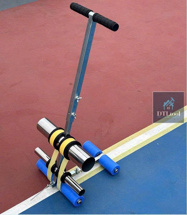 Dụng cụ đánh dấu, dán băng dính kẻ vạch sơn sàn công nghiệp, sân thể thao