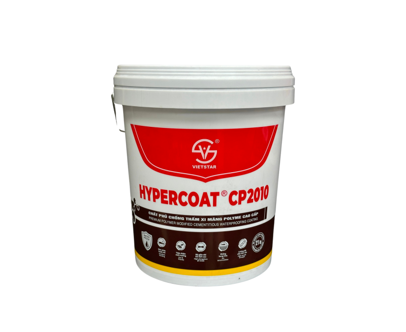 HYPERCOAT CP2010 - Thùng 21kg - Chống thấm 2 thành phần gốc Xi măng + Polymer đàn hồi
