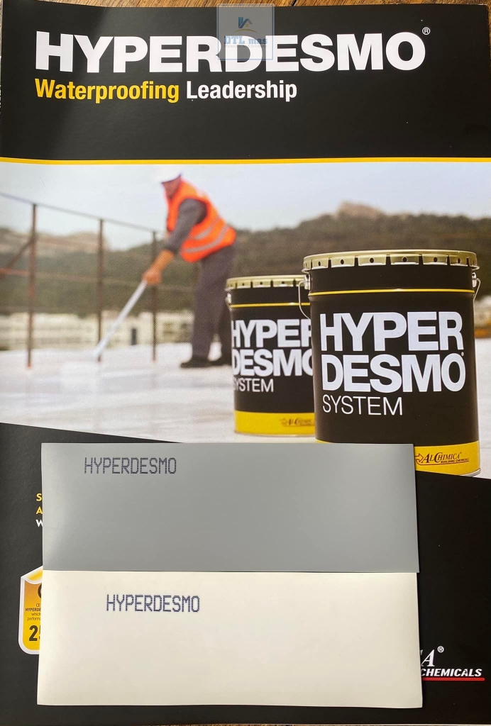 Hyperdesmo Classic - Thùng 6Kg - Lớp chống thấm Polyurethane lộ thiên một thành phần gốc dầu