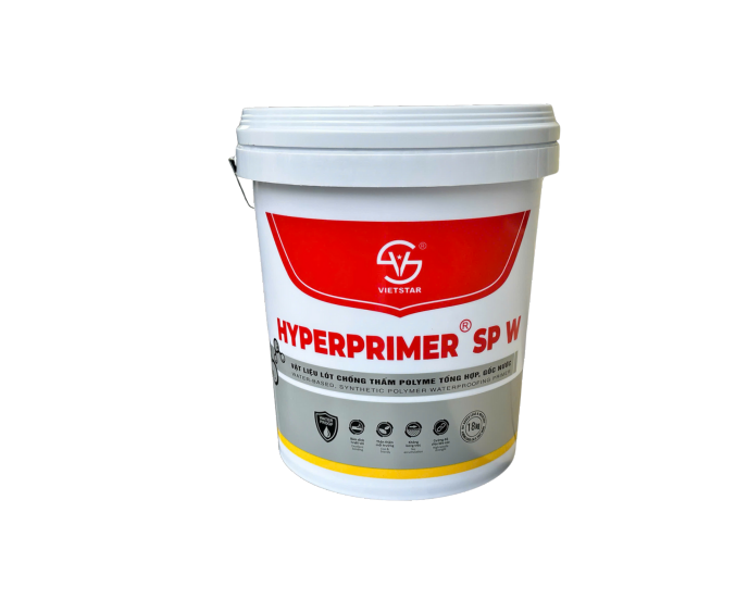 HYPERPRIMER SP W 18Kg - Vật liệu lót chống thấm gốc nước, một thành phần. Lớp lót Polyurethane gốc nước, Acrylic