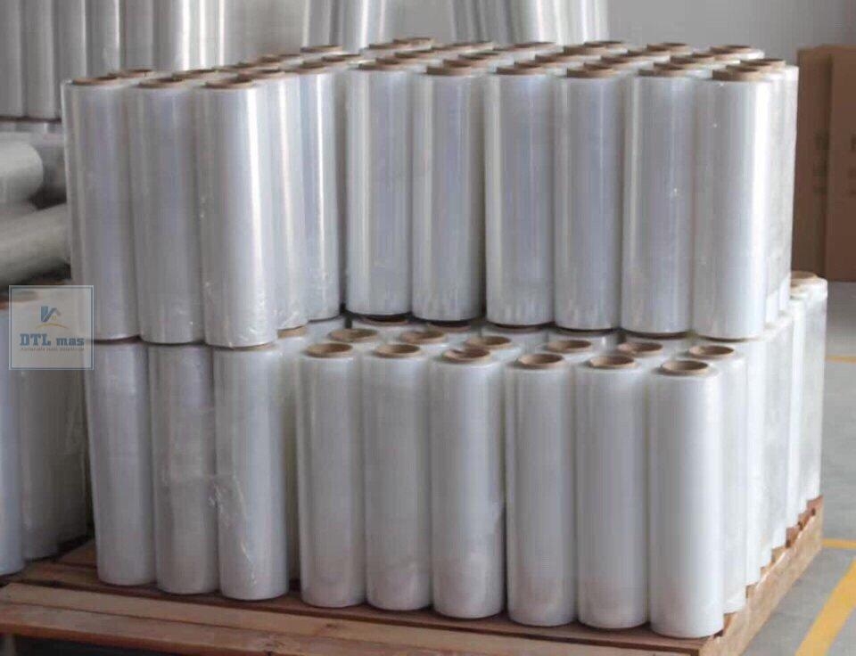 Cuộn Màng PE Bọc Hàng Loại Dày - Khổ 500mm, cuộn 3Kg (Lõi 0.5Kg)