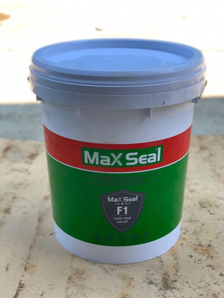 Maxseal F1 20Kg - Chống thấm một thành phần gốc Acrylic đàn hồi cao