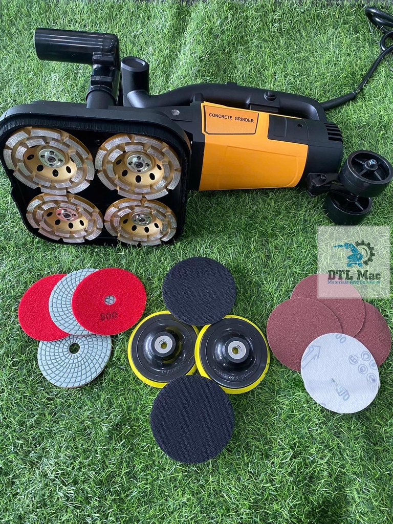 Máy mài cầm tay đa năng 4 đĩa mài 100mm -  Công suất 3800W nguồn điện 220V-60Hz