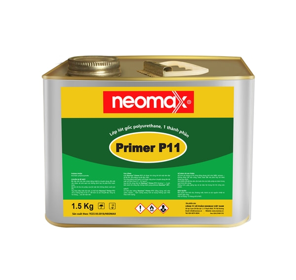 Neomax Primer P11 - Hộp 1.5Kg - Lớp Lót Chống Thấm Gốc Polyurethane