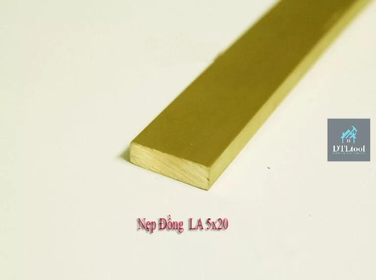 Nẹp Đồng LA 5x20mm - Ron và Chỉ Trang Trí Quy Mô Lớn và Cao Cấp; Chống Trơn Trượt và Bảo Vệ Cạnh Tối Ưu