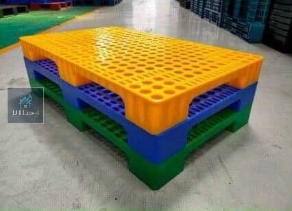 Pallet nhựa 1000x600x100mm - Tải trọng 1000Kg - Xanh dương - BPG100.060.OP04-1