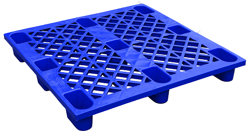 Pallet nhựa 1200x1000x145mm - Tải trọng 600-1200Kg - Xanh dương - BPG120.100.NP01-1