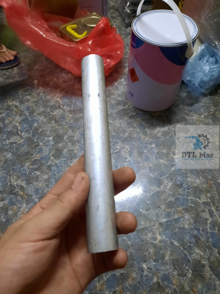 Linh Kiện Đầm Thước Chạy Xăng - Vỏ Ti 19cm x 21mm