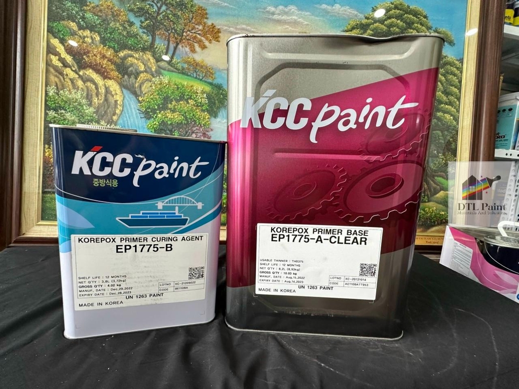 KCC KERAPOX EP1775 16L - Sơn Lót Chống Thấm Epoxy Cho Bê Thực Phẩm, Bể Nước Sinh Hoạt