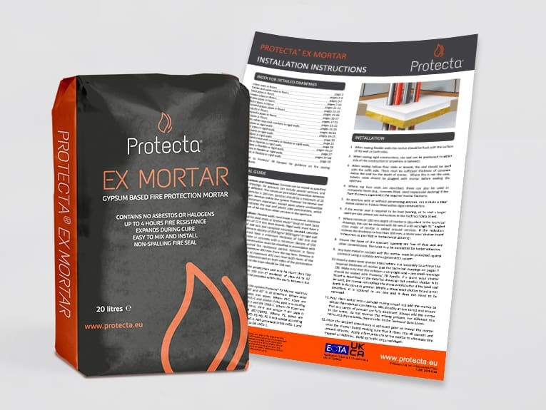 Protecta Ex Mortar 15Kg - Vữa chống cháy | Dtlgroup.vn