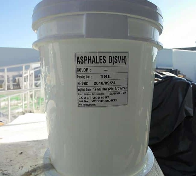 Asphales D (SVH) 18 Lít - Tăng cứng sàn dạng lỏng (Lithium)