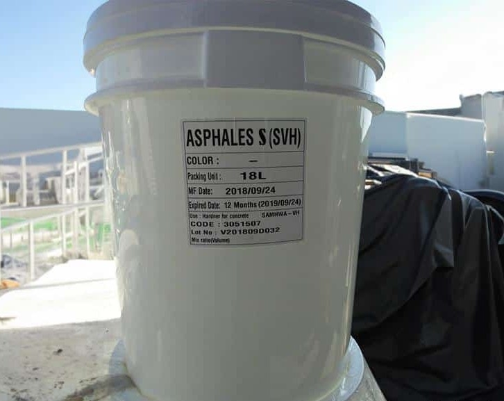Asphales Top (SVH) 18 Lít - Tăng cứng dạng lỏng (Top)
