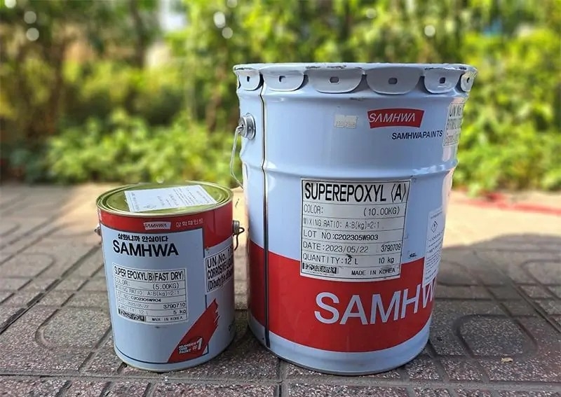 SuperEpoxyl 12L - Keo trám epoxy cho bề mặt bê tông và vữa