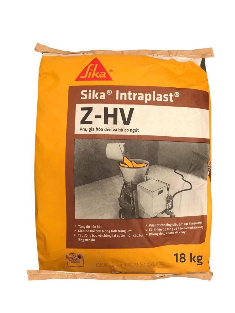 Sika Intraplast Z HV 18Kg - Phụ Gia Hóa Dẻo Bù Co Ngót | Dtlgroup.vn